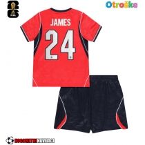 Otroške Nogometnih dresov Anglija Reece James #24 Gostujoči SP 2026 Kratki rokavi (+ hlače)